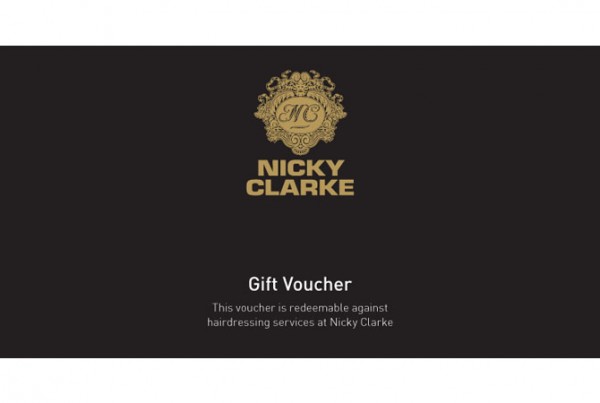 Nicky Clarke gift voucher